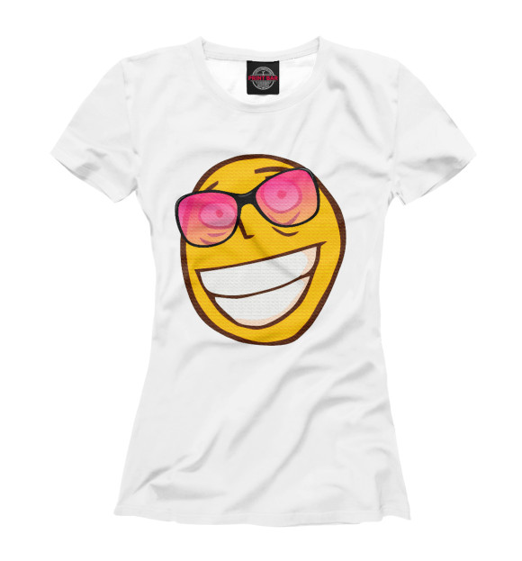 Футболка для девочек с изображением Рофлан Модник цвета Белый