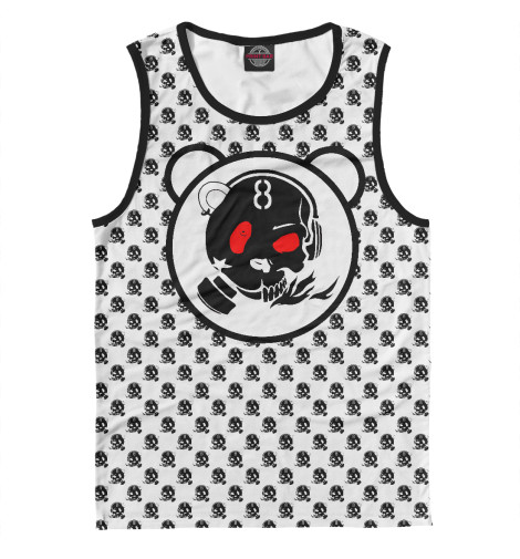 

Майки Print Bar, Белый, Jolly Roger