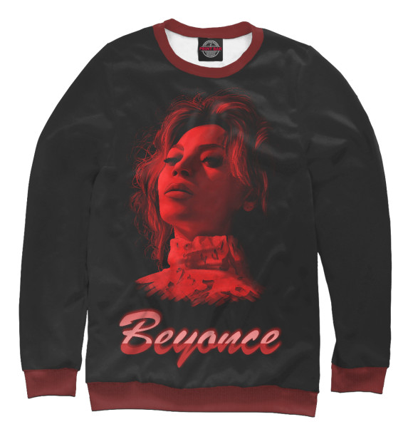 Свитшот для девочек с изображением Beyonce цвета Белый