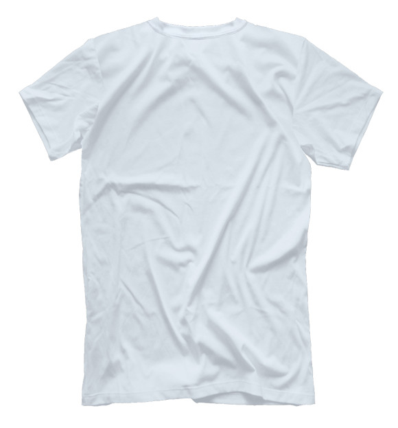 Мужская футболка с изображением Гачимучи глитч цвета Белый