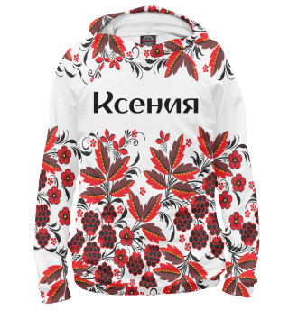 Худи для девочки Ксения роспись хохлома