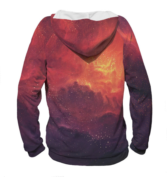 Мужское худи с изображением На Земле с 1997 цвета Белый