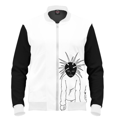 

Бомбер Print Bar, Белый, Slipknot