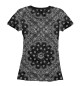 Футболка для девочек Paisley Black