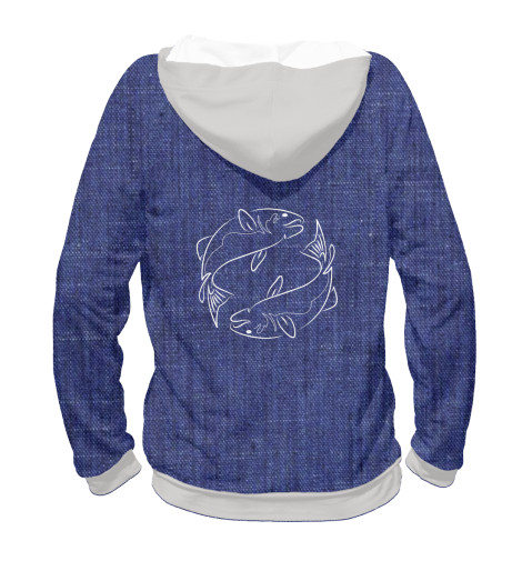 

Худи Print Bar, Белый, Рыбалка