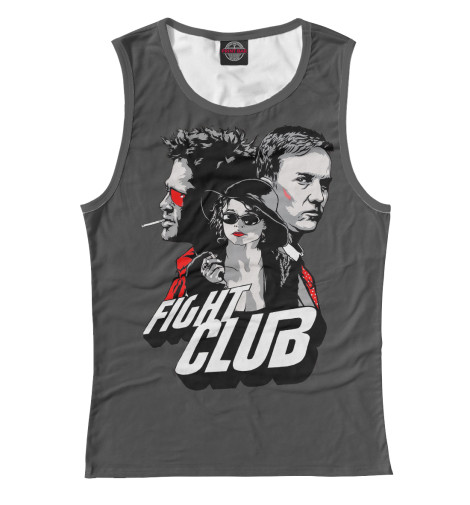 

Майки Print Bar, Белый, Fight Club