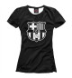 Женская футболка Barcelona
