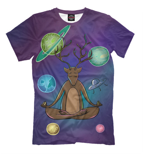 

Футболки Print Bar, Серый, Духовный