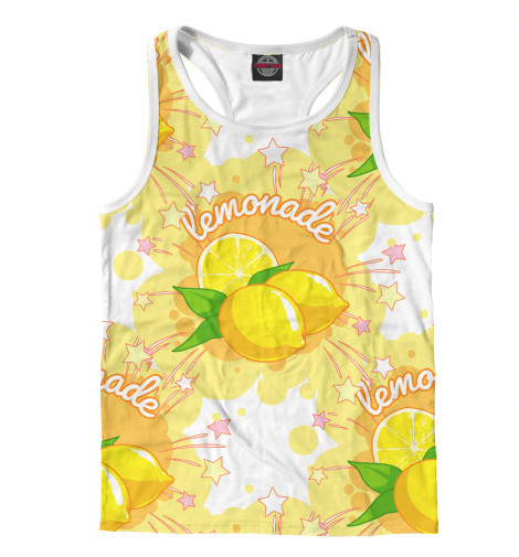 

Майки борцовки Print Bar, Белый, Lemonade