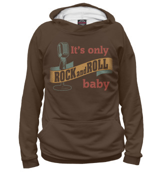 Худи для мальчика It's only rock and roll baby