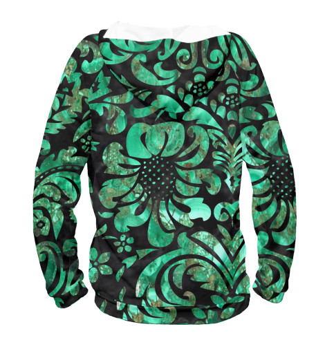 

Худи Print Bar, Белый, Dark green