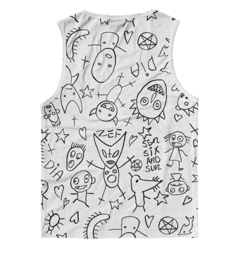 

Майки Print Bar, Белый, Die Antwoord. Рисунки
