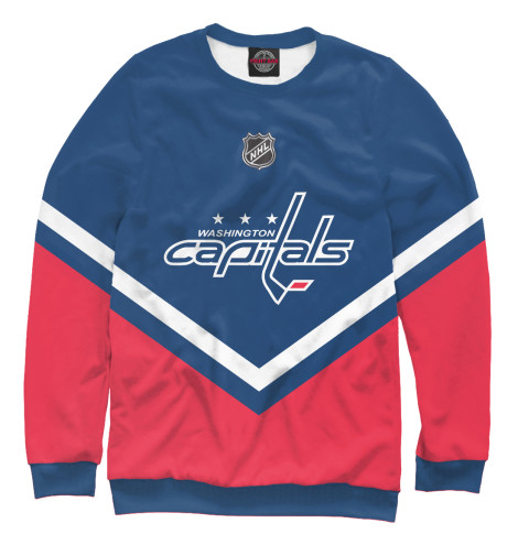 

Свитшоты Print Bar, Белый, Washington Capitals