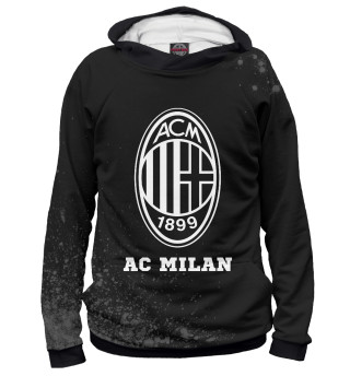 Худи для девочки AC Milan Sport Black - Брызги