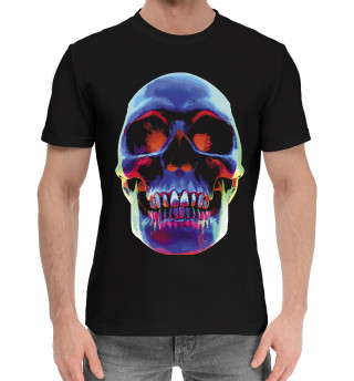 Мужская хлопковая футболка Vanguard skull