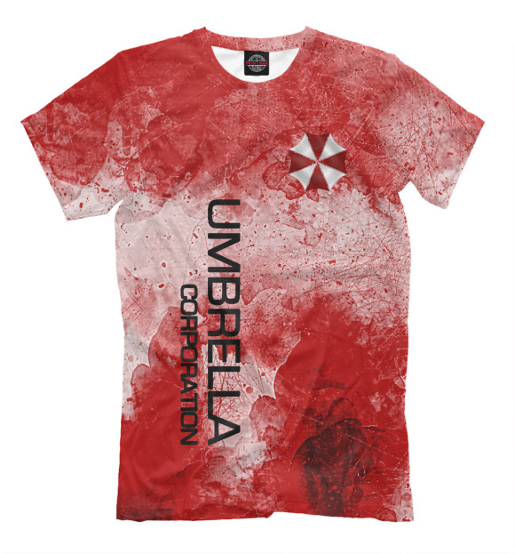 Футболка для мальчиков с изображением Umbrella Corp цвета Белый