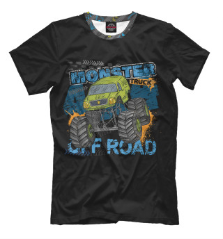 Футболка для мальчиков Monster truck 4x4