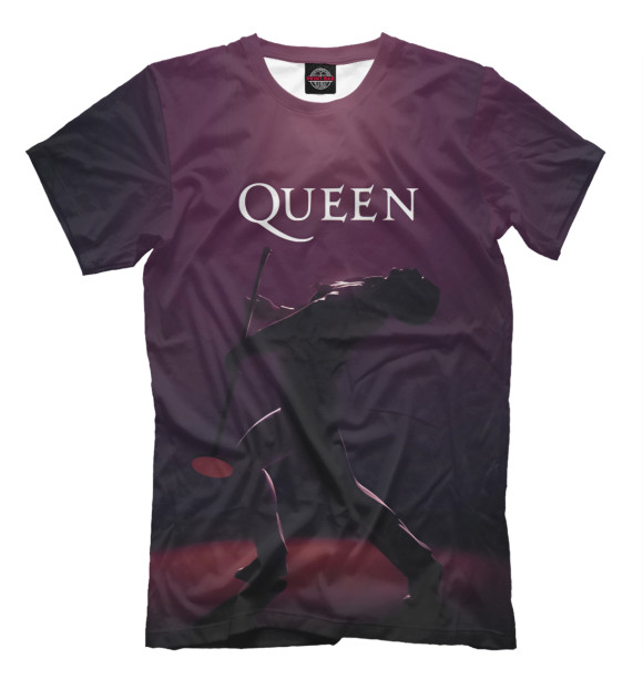 Футболка для мальчиков с изображением Queen цвета Белый