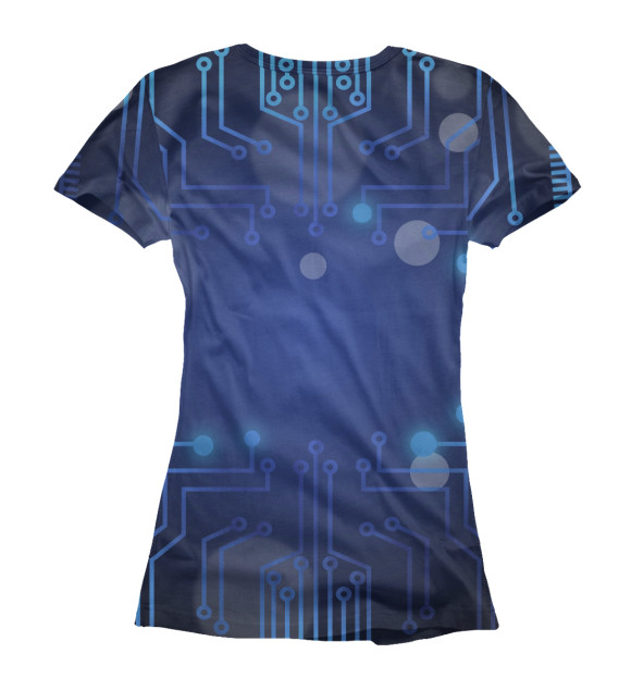 Футболка для девочек с изображением Brawl Stars Nani цвета Белый