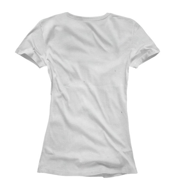 Женская футболка с изображением Паразит: Учение о жизни цвета Белый