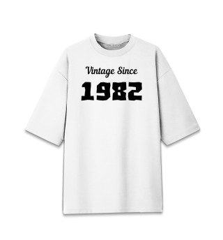 Мужская футболка оверсайз Vintage Since 1982