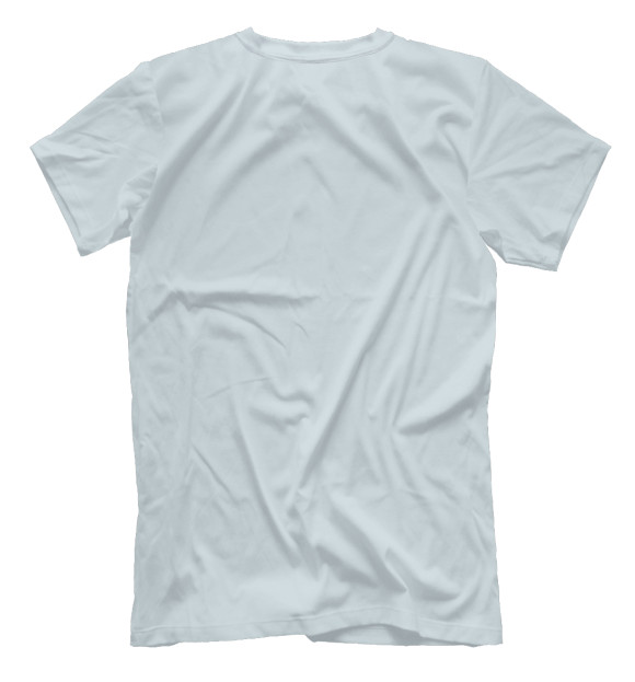Мужская футболка с изображением Лошадь нежность цвета Белый