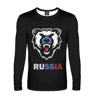 Мужской лонгслив Русский медведь