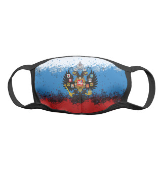Маска тканевая Русский мир | Герб + краски