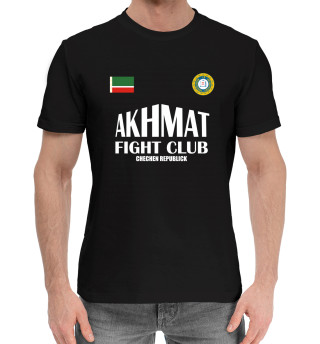 Мужская хлопковая футболка Akhmat Fight Club