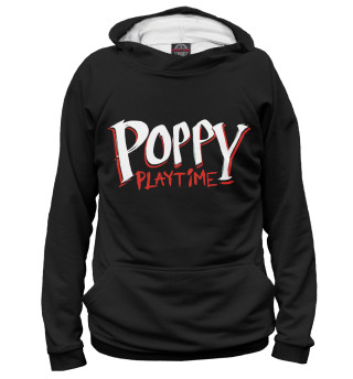Мужское худи Poppy Playtime логотип