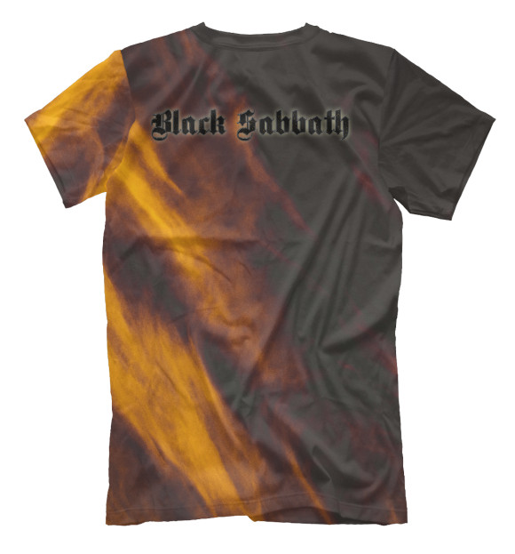 Футболка для мальчиков с изображением Группа Black Sabbath цвета Белый