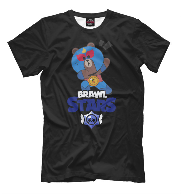 Футболка для мальчиков с изображением Brawl Stars цвета Белый