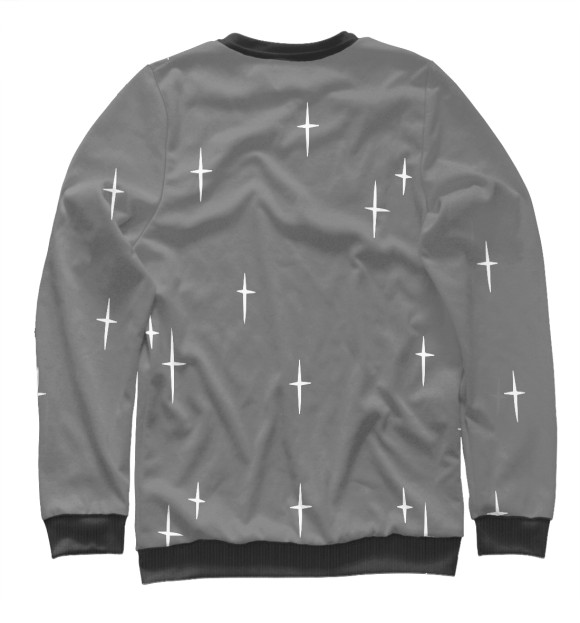 Свитшот для девочек с изображением Among Us / Амонг Ас цвета Белый