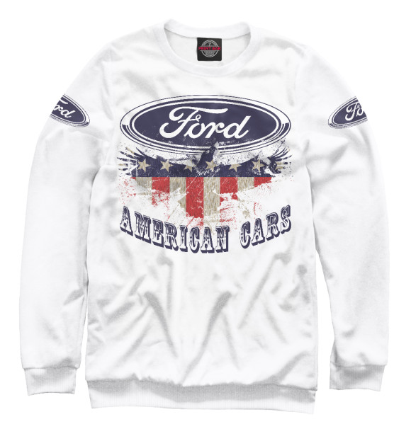 Женский свитшот с изображением Ford цвета Белый