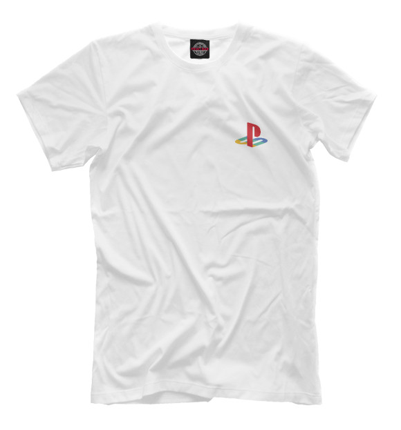 Футболка для мальчиков с изображением Sony PlayStation Logo цвета Белый