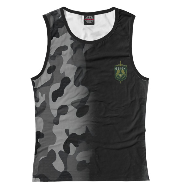 Женская майка с притом DayZ цвета Белый Женская майка с изображением DayZ цвета Белый