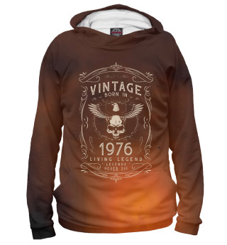 Худи для девочки Vintage Born In 1976 Living