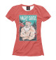 Женская футболка Злой Санта