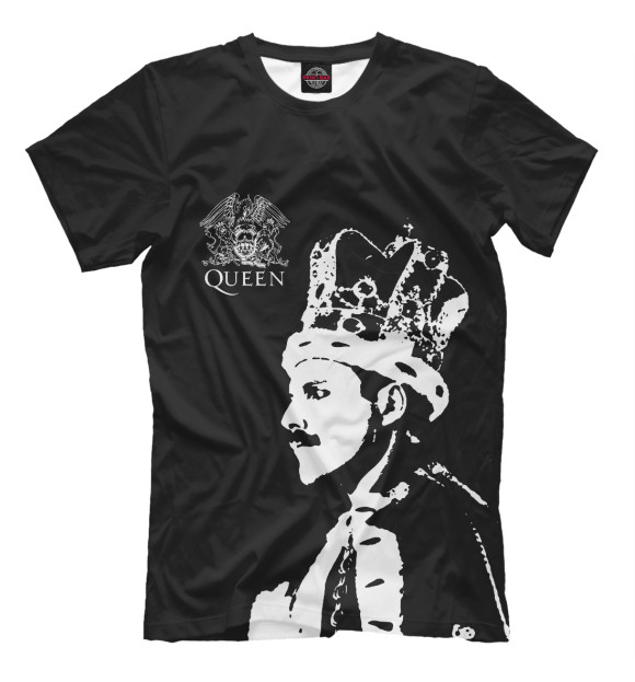 Футболка для мальчиков с изображением Queen цвета Белый