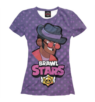 Футболка для девочек Brawl stars Брок