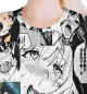 Футболка для девочек Ahegao | Ахэгао