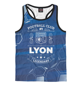 Мужская майка-борцовка Lyon FC #1