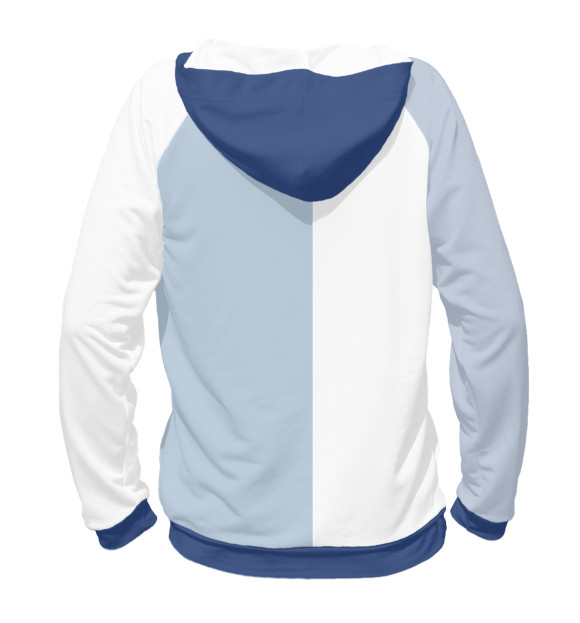 Женское худи с изображением Polo Sport Blue sky цвета Белый