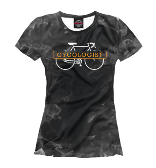 Женская футболка Bicycle - Cycologist