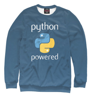 Мужской свитшот Python Powered