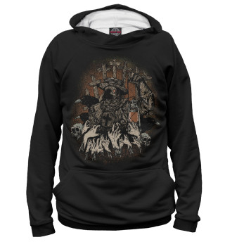 Мужское худи Doctor Plague. Black Death.
