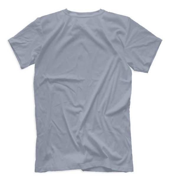Мужская футболка с изображением Хмурая лиса цвета Белый