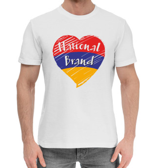 Мужская хлопковая футболка Национальный бренд