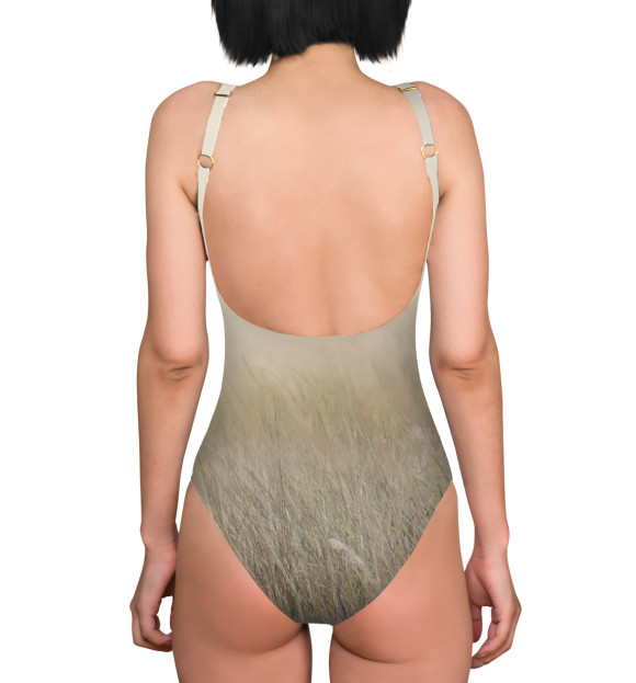 Купальник-боди с изображением Гепард цвета 