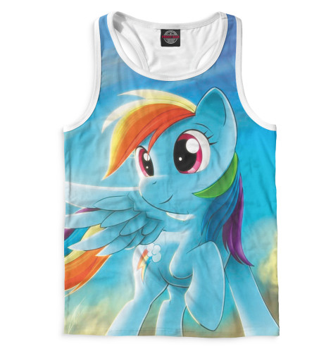 

Майки борцовки Print Bar, Белый, My Little Pony